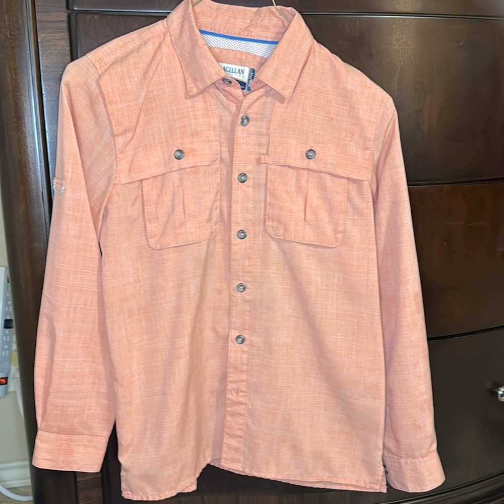 Magellan fish shirt boys size M